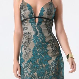 Rare Bebe Lace Corset Dress